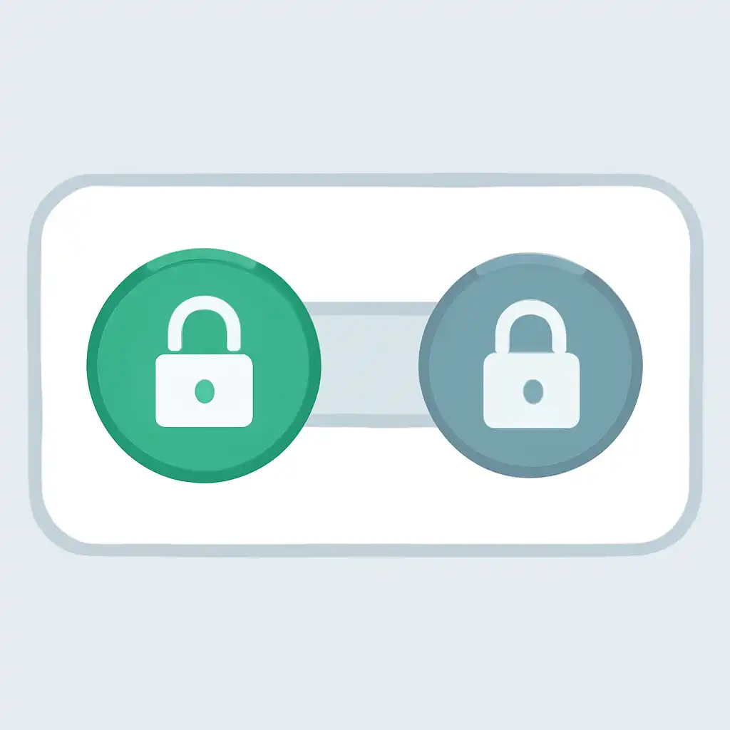 Close-up of button or form field for open and close explained, DPBoss