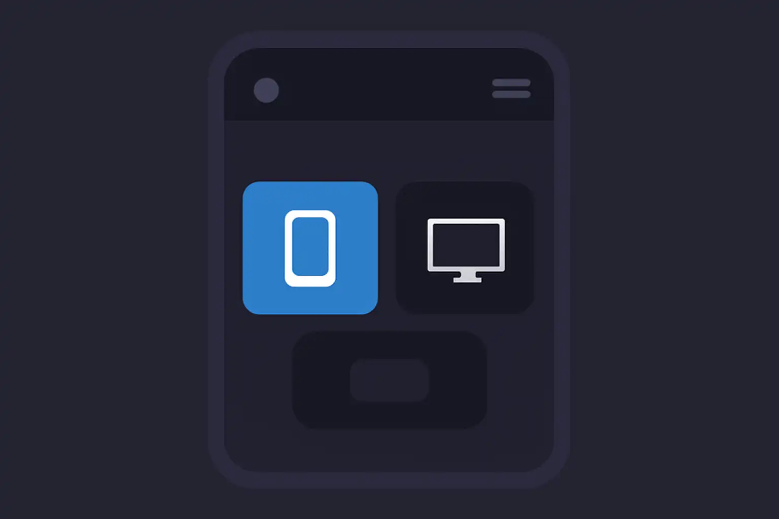 Detail screen: choosing a platform, mobile screen, DPBoss