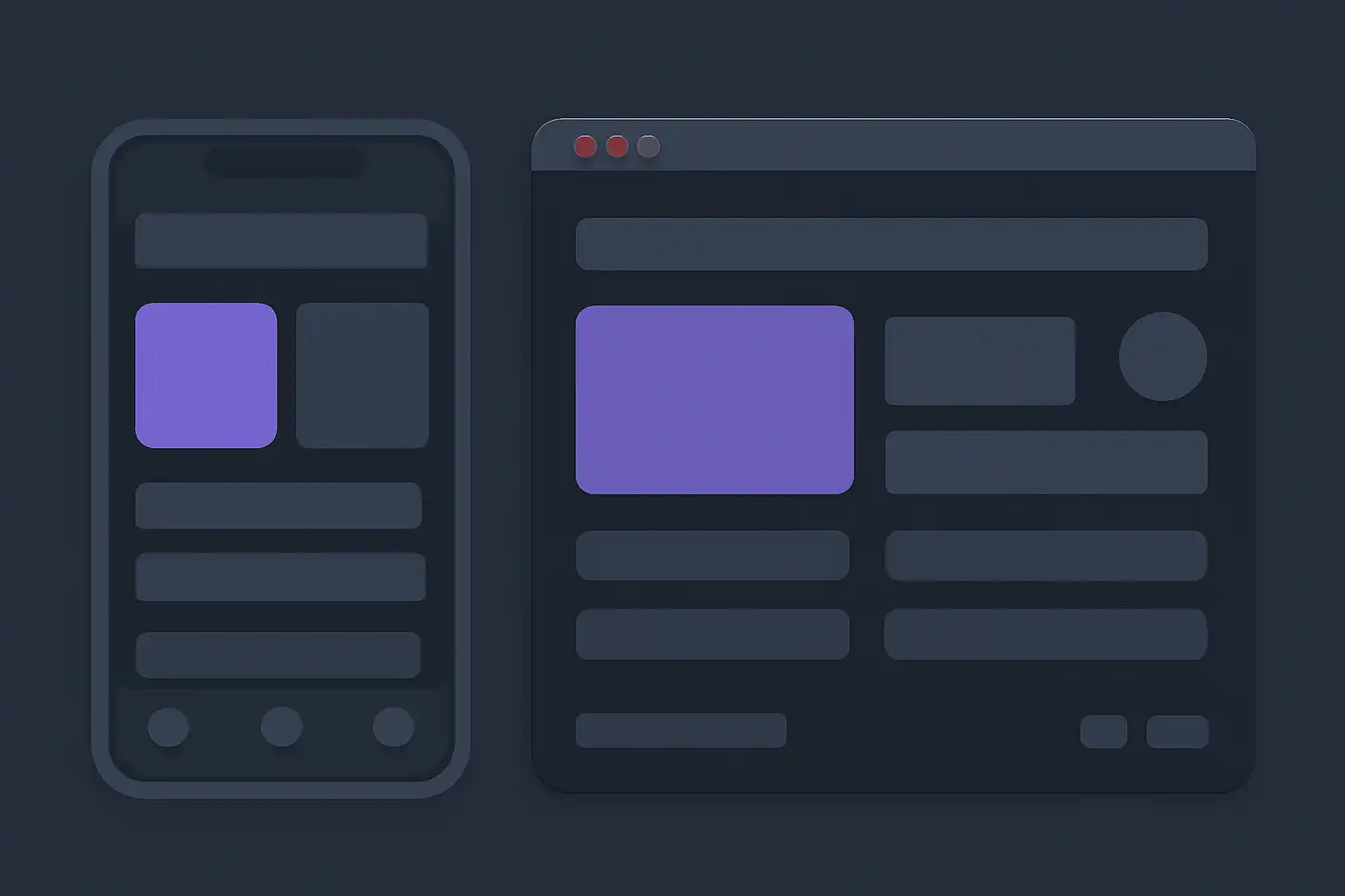 Detail screen: mobile vs desktop, mobile screen, DPBoss